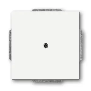Sienas apmale Busch-Jaeger 1742-884 balta, metāls/polimērs, 63×63 mm