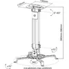 Ceiling mount InLine Basic 23121A Photo 3