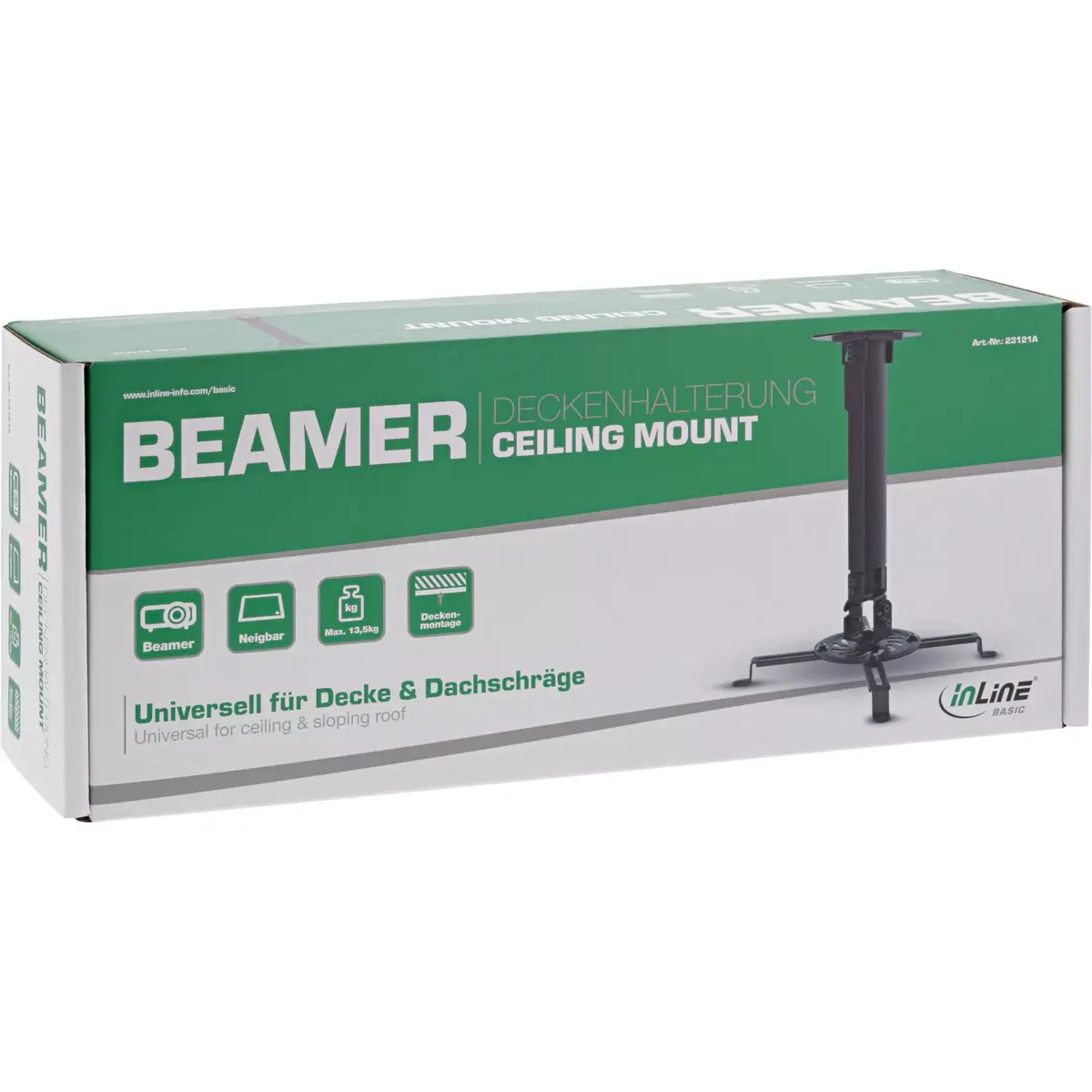 Ceiling mount InLine Basic 23121A Photo 4