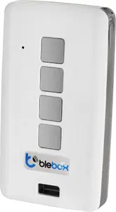 Smart remote controller bleBox uRemote Pro WHITE — wireless scene and device control, white