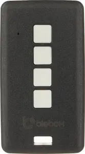 Wireless remote control bleBox uRemote Basic Black — single-button wireless controller