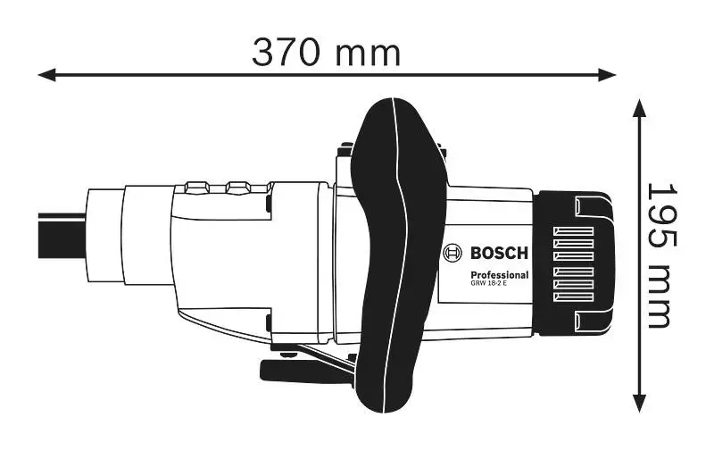 Электрический миксер Bosch GRW 18-2 E Professional Photo 2