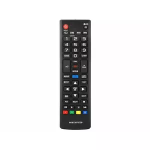 HQ TV remote control LXP5729 for LG AKB73975729 Black