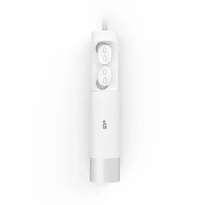 Bezvadu in-ear austiņas Silicon Power Blast Plug BP81 — Bluetooth 5.0, IPX5, lādēšanas korpuss 580 mAh, runas laiks 3 h, jutība 102 dB, 16 Ω