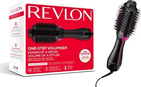 Matu fēns REVLON RVDR5222E — melns/rozā
