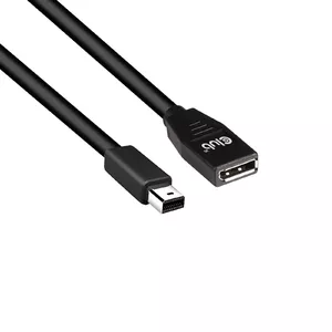 CLUB3D CAC-1121 DisplayPort kabelis 1 m Mini DisplayPort Melns