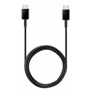 Samsung EP-DG977BBE USB-C uz USB-C kabelis ir 1 m garš un melns