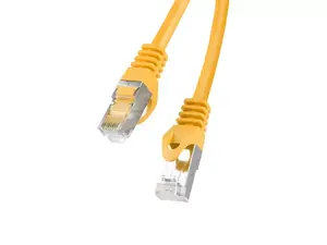 Network patch cable LANBERG Cat6 F/UTP (FTP) 10 m Orange RJ-45–RJ-45