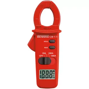 Digital multimeter Benning CM 1-1 — LCD, battery 9 V, alkaline, 180×70×42 mm, CAT III 600V