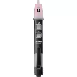 Voltcraft MS-520 Non-Contact Voltage Tester CAT IV 1000 V with LED and Acoustic Signal