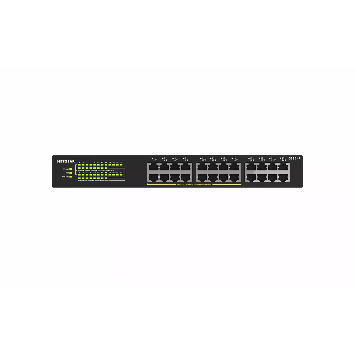Неуправляемый коммутатор NETGEAR GS324P Photo 4