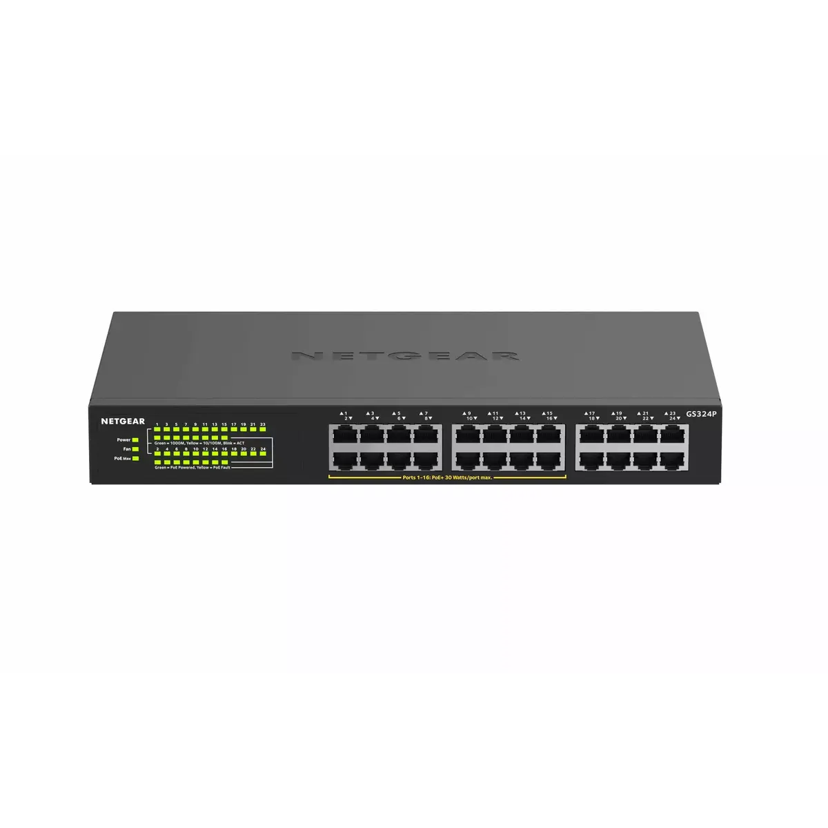 Неуправляемый коммутатор NETGEAR GS324P Photo 5