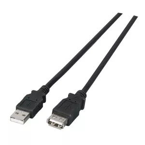 USB cable EFB Elektronik K5205.1,8 1.8m USB 2.0 Black