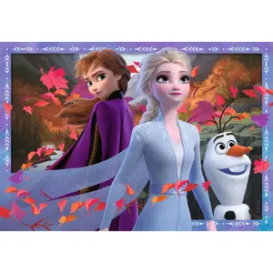 Jigsaw puzzle Ravensburger Frosty adventures — 24 pieces, 192×37 mm, age 4+