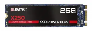 SSD disk Emtec 256 GB M.2 Serial ATA III 3D NAND X250