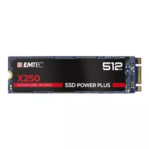 SSD diskdziņš Emtec 512 GB M.2 Serial ATA III X250