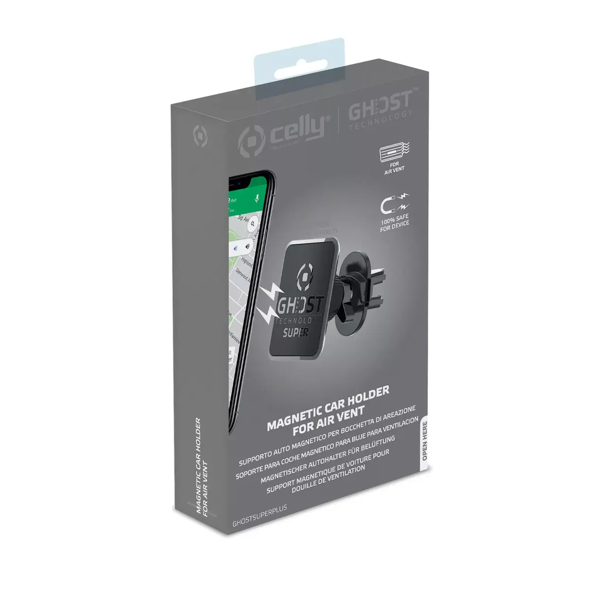Pasīvais turētājs Celly Ghost Super Plus Photo 6