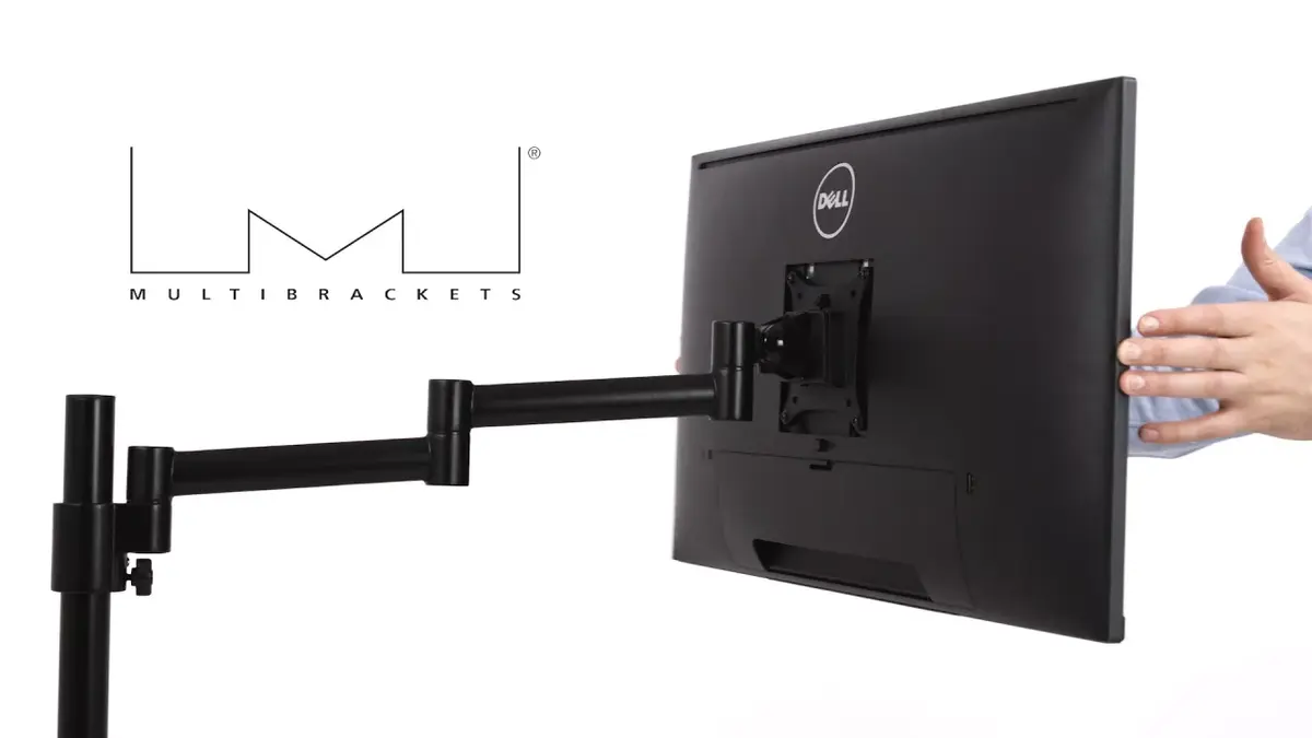 Galda stiprinājums Multibrackets M VESA Deskmount Officeline Single II Black Photo 6