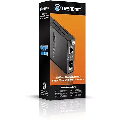 Tīkla mediju konvertors Trendnet TFC-110S20D3i Photo 4