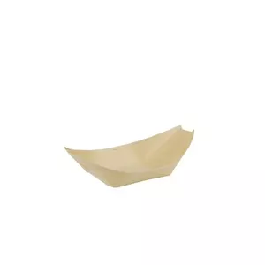 Bowl Papstar 84415 Disposable Dish Oval Wood