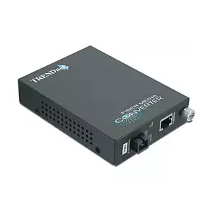 Trendnet TFC-1000S40D5 сетевой медиа конвертор 2000 Мбит/с 1310 nm Одномодовое волокно Серый