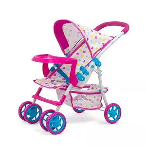 Leļļu ratiņi milly mally Kate Candy, rotaļlietu ratiņi lellēm, viegli saliekami