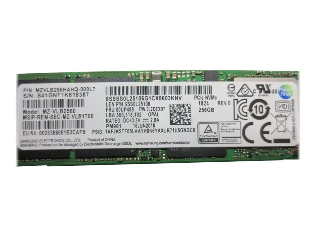 SSD diskdziņš Lenovo 256G M.2