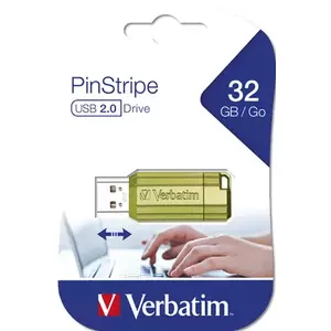 USB Flash Drive Verbatim 32GB USB Type-A PinStripe 3.0