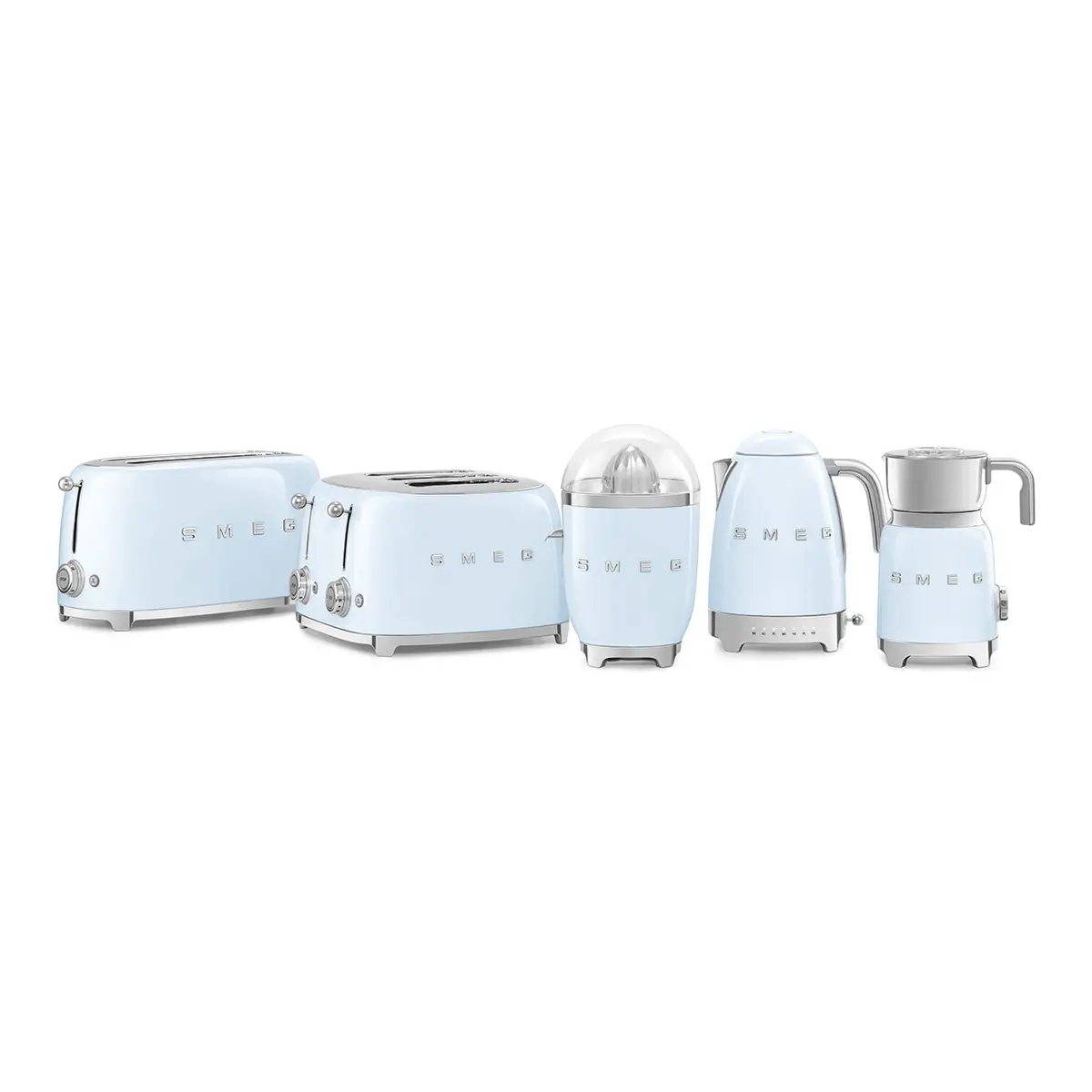 Smeg TSF02PBEU 4-Slice Toaster - Pastel Blue Photo 7
