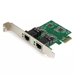 Network Adapter Card StarTech.com ST1000SPEXD4 Dual Port Gigabit PCIe NIC