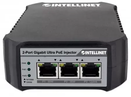 INTELLINET 2-portu Gigabit PoE injektors Photo 3