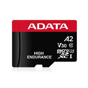 MicroSDXC memory card ADATA 128GB UHS-I U3 V30 Class 10, Read 100 MB/s, Write 80 MB/s, waterproof