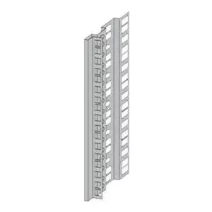 optiRACK 19\-Rasterholme 12 HE ASA Lochung (1/2-19\), feuerverzinkt (316-120-12)