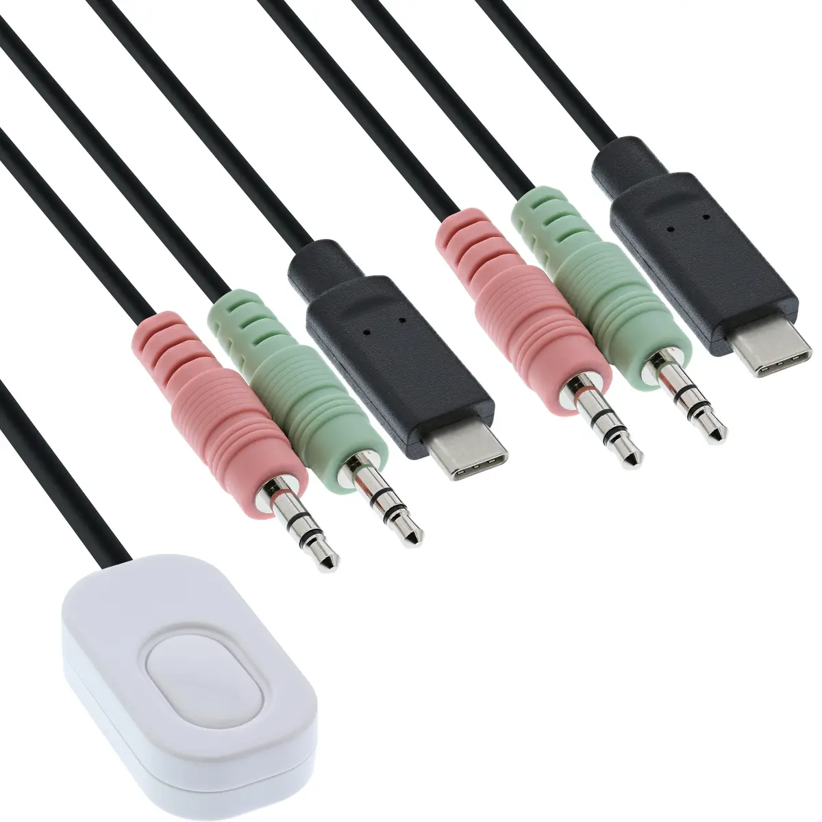 KVM-переключатель InLine 2-порт USB-C на DisplayPort 1.2 Photo 2