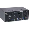 KVM Desktop Switch InLine 2-port Dual Monitor Photo 2