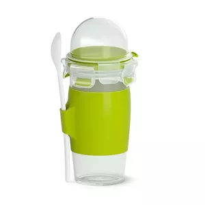 EMSA CLIP & GO Pusdienu konteiners 0,45 L Plastmasa Zaļš, Caurspīdīgs 1 pcs