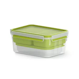 EMSA CLIP & GO XL Lunch container 2.3 L Green, Transparent 1 pc(s)