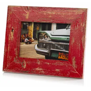 Photo frame bad disain 13x18 cm, red — tabletop/wall-mount frame for 13×18 photos
