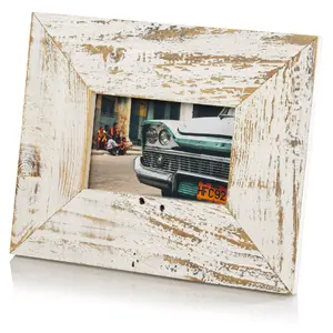 Photo frame bad disain 10x15 cm white — for 10×15 photos, tabletop or wall-mounted