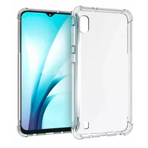 Чехол TPU Evelatus для Samsung Galaxy A10 — армейский противоударный, прозрачный