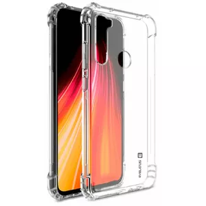 Silikona maciņš Evelatus priekš Xiaomi Redmi Note 8 — militārs triecienizturīgs, caurspīdīgs