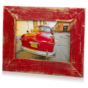 Photo frame bad disain 21x30 red — portrait frame for 21×30 cm photos