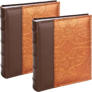 Photo album Victoria Collection Album B 10x15 200M Leaf Gold, set of 2