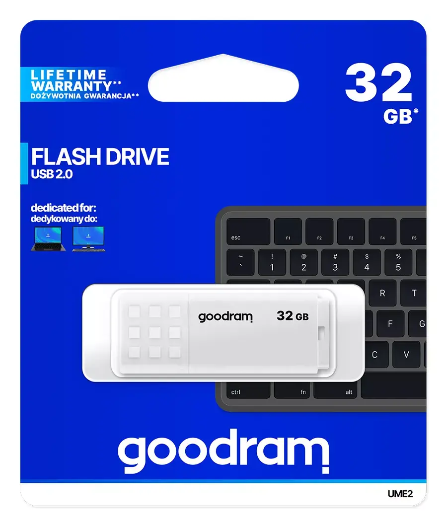 GOODRAM UME2 32 ГБ USB Type-A 2.0 флеш-накопитель Photo 5
