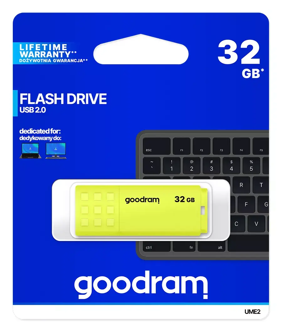 GOODRAM UME2 32 ГБ USB Type-A 2.0 флеш-накопитель Photo 5