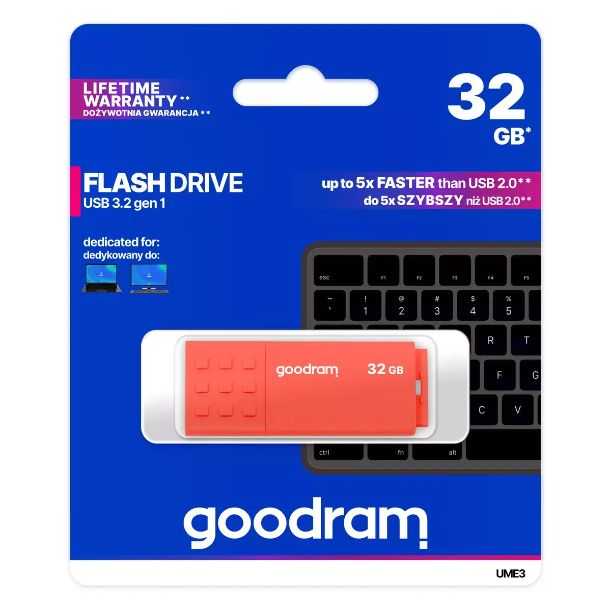 GOODRAM UME3 32 ГБ USB Type-A 3.2 Gen 1 Photo 5