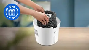 Long-life filters up to 6 months