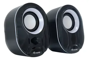 Колонки Equip Stereo 2.0 проводные для ПК 3 Вт черный и белый