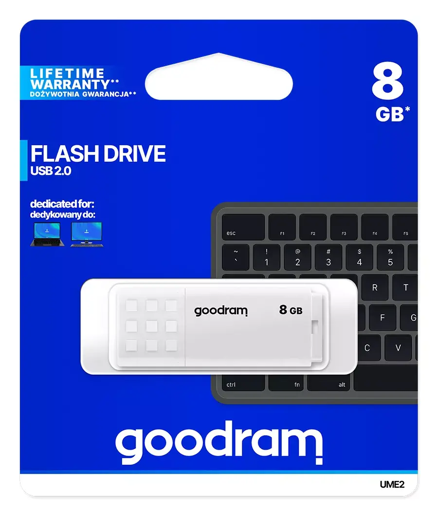 GOODRAM UME2 8 ГБ USB 2.0 накопитель Photo 5