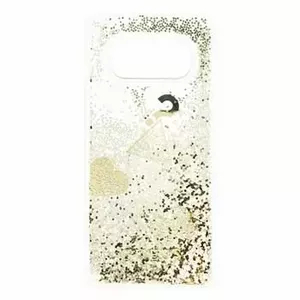 Phone case GUESS Cover for Samsung Galaxy S10e — Glitter Hearts Gold protective shell